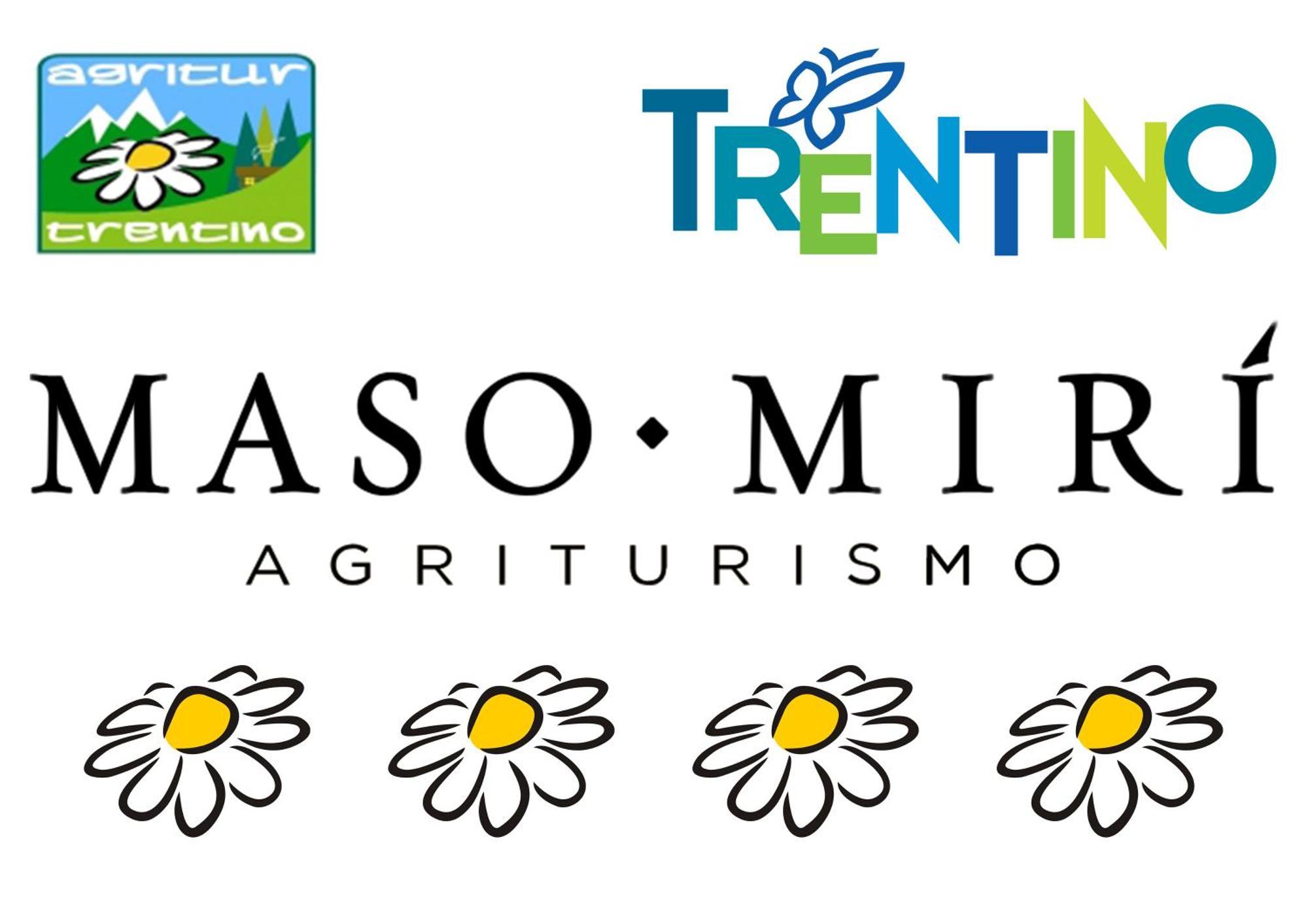 Agriturismo Maso Miri Trento Bagian luar foto